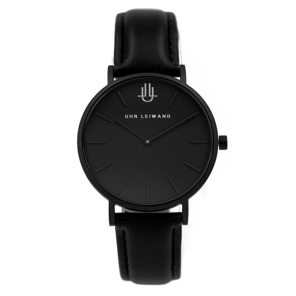 Uhr Leiwand | Modell Neubau | Leather